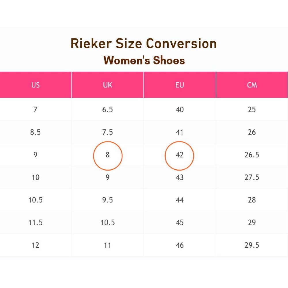 Rieker Women’s Shoes With Non Slip Sole UK 8 EU Size 42 - Picture 5 of 13